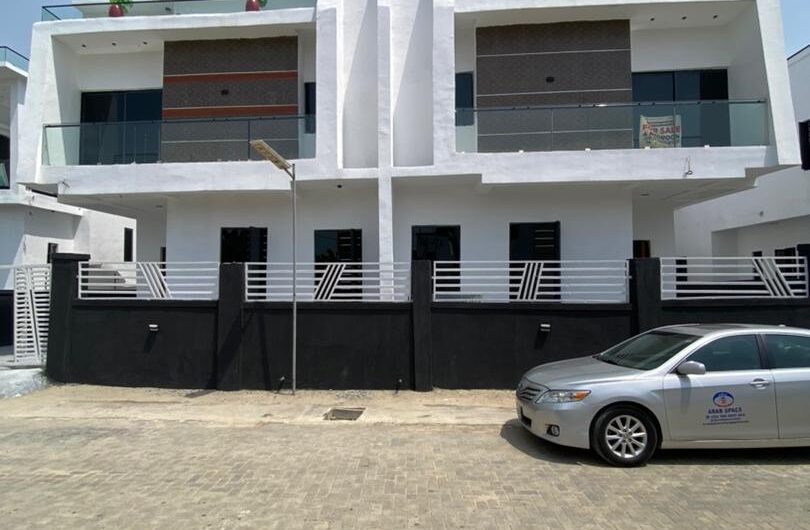 Exquisite 4 Bedroom Semi-Detached Duplex with BQ – Modern Luxury Living